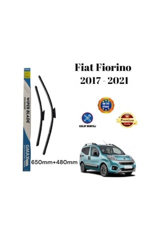 Fiat Fiorino 2017 2018 2019 2020 2021 Uyumlu Ön Cam Silecek Süpürgesi Seti 650+480mm