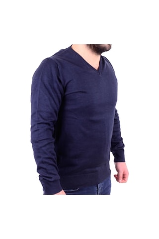 Twister 3622 Lacivert V Yaka Erkek Kazak