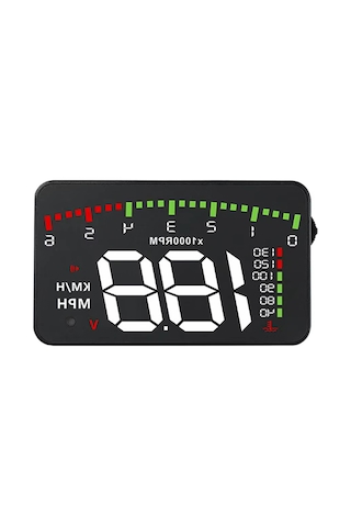 Suofeng A900 Oto Hud Görüntüleyici - Hız, Devir, Su Sıcaklığı, Voltaj Gösterimi, Tüm Araçlar İçin Plug & Play
