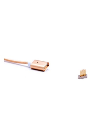Goocamp Rose Gold Mıknatıslı 8600 Micro Usb Kablo
