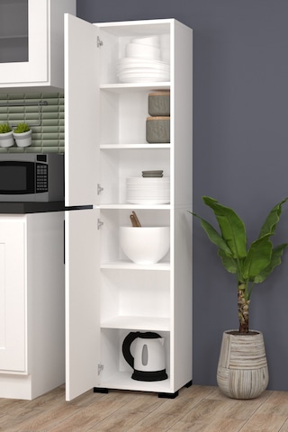 Lizbon No.1 Çok Amaçlı Dolap Beyaz