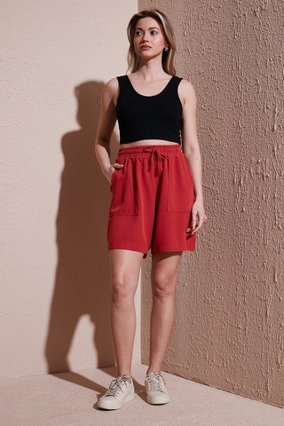 Fashion Friends Bayan Short 25y0606k1 Kiremit Kiremit