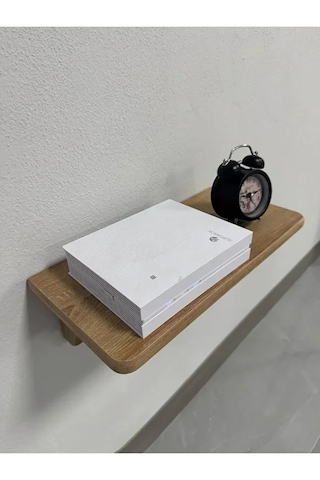 Dekoratif Priz Üstü Raf, Tekli Modem Rafı