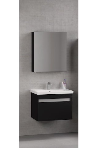 Denko More 80 Cm Mdf Banyo Dolabı Takımı Çok Renkli