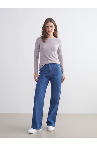 Lcw Everyday Pembe Bisiklet Yaka Kadın Body