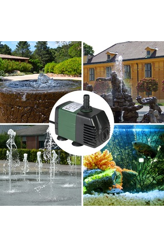 Mufunye 25w 1500l/h Su Altı Pompa, Akvaryum Ve Bahçe Suları İçin, 2m Yükseklik, Sm-088 Avrupa Standartı