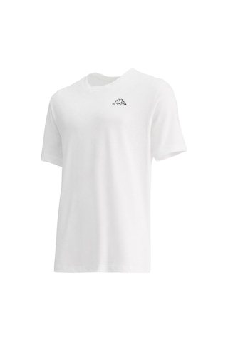 Kappa Logo Cafers Tk Erkek Günlük Tişört 331F7BW-001 Beyaz