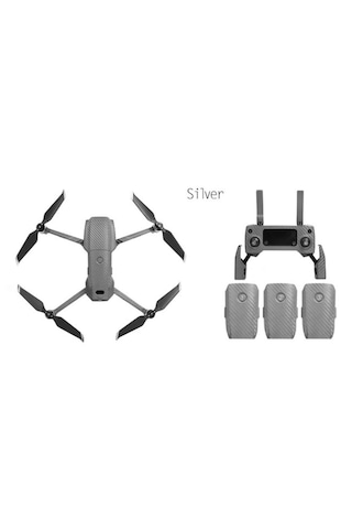 DJI Mavic 2 Pro/zoom Gümüş Karbon Desenli