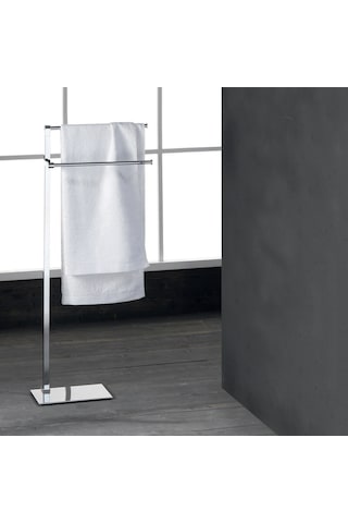 Maine Ayaklı Havluluk, 39 X H89.4 X 15.5cm - Krom