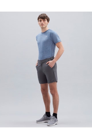 Skechers M Micro Collection 7 Inch Walk Short Erkek Gri Deniz Şortu S211710-003 Gri