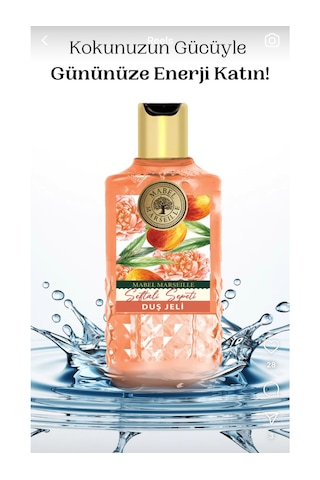 Mabel Marseille Şeftali Sepeti Duş Jeli 750 Ml Şeftali