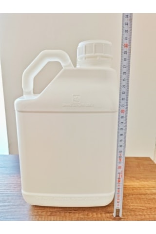 Boş Bidon Kilitli Kapaklı Kalın Plastik 5 L x 5 Adet