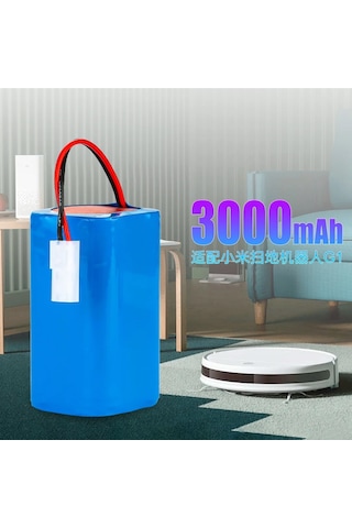 Xiaomi Mop G1 2in1 Essential 3000 Mah Robot Süpürge Batarya MJSTG﻿1﻿ H18650CH-4S1P
