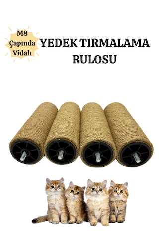 Komano Pontika Yedek Rulo Kedi Tırmalama Tahtası 20 CM