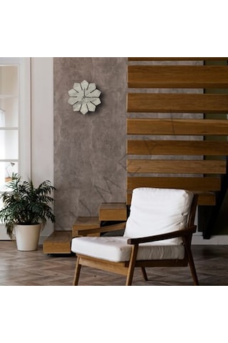Jumeax London Grigio Mermer Duvar Saati Gri - Füme