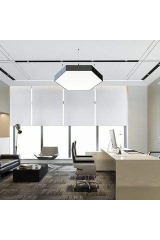 Altıgen Davul Modern Led Avize Linear Armatür Lineer