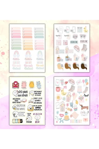 Girl Power My Dıy Sticker Book 24 17 Cm 16 Sayfa Özel Tasarım Rengarenk Sticker Kitabı