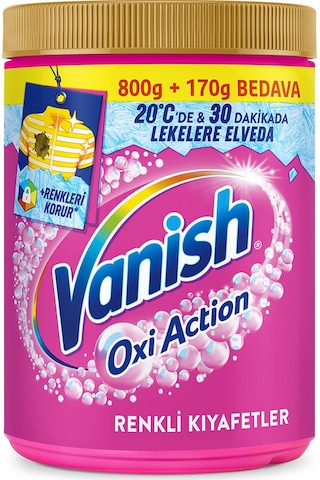 Kosla Multipower Oxi Advance Renkliler için Leke Çıkartıcı Deterjan Güçlendirici Toz 970 G