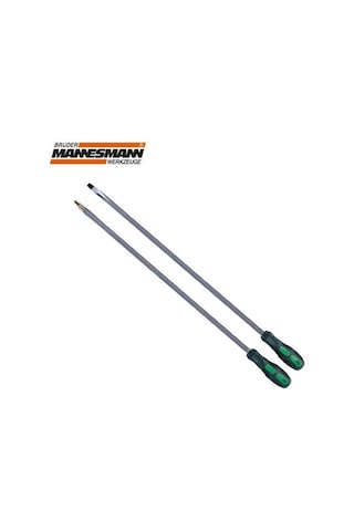 Mannesmann 11250 Uzun Tornavida Seti Düz Ph2 x 450 MM
