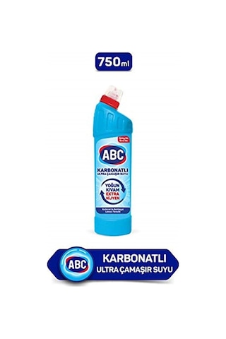 Abc Ultra Çamaşır Suyu Karbonatlı 750 Ml 1 Paket, 1 X 750 Ml Diğer