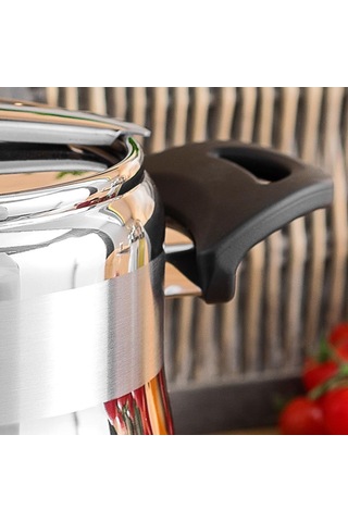 Amboss Amber 6 L Klasik Düdüklü Tencere Siyah