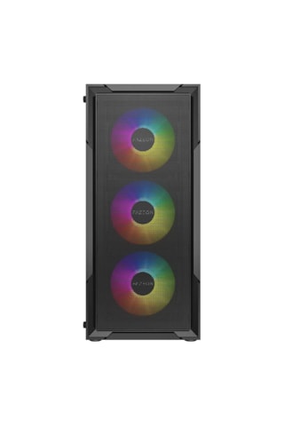Fazeon F11 750w 80+ Bronze Tempered Glass Mesh 4x Rgb Fanlı Siyah Atx Bilgisayar Kasası