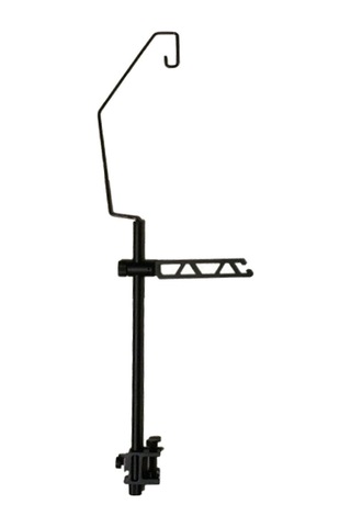 Homyl Seyahat Bahçe Yürüyüş Için Asılı Işık Tutucu 36cm Siyah