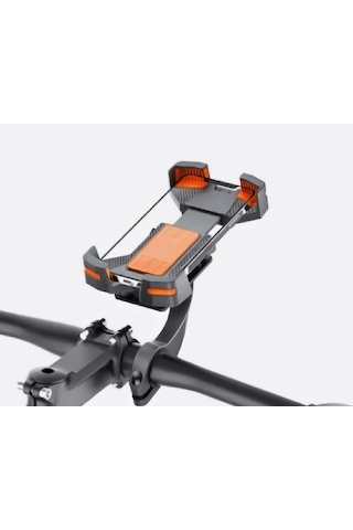 İmpact Squake Titreşim Engelleyicili Bisiklet Telefon Tutucu Siyah