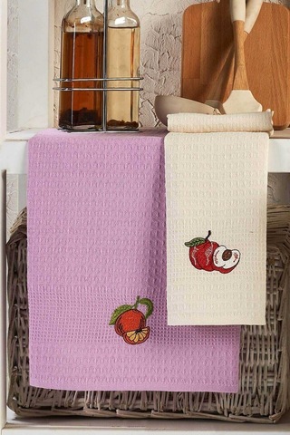 6 Parça Mutfak Kurulama Bezi 40 X 60 Cm Fruit - Mh01152 1 - Renkli: Mh01152 1 Çok Renkli