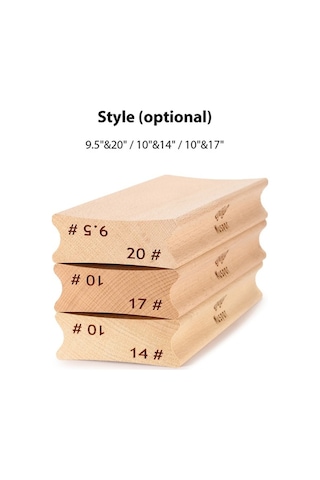 Besthome1 Gitar Plevne Yarıçap Taşlama Bloğu 10&14 İki Yönlü - Teller Düzeltici Zımpara Bloğu Ve 2x600 Tane Zımpara Kağıdı