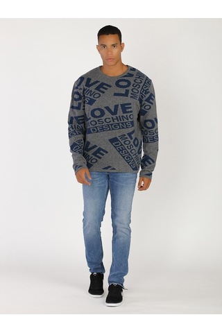 Moschino Yeni Moschıno Erkek Kazak (386794937) Beyaz