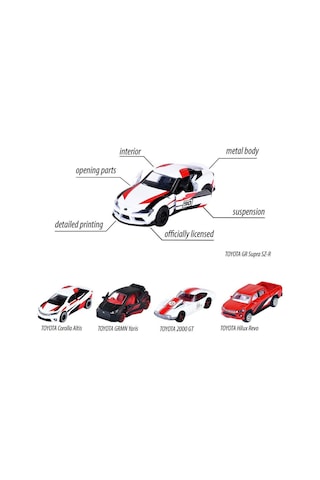 8502105003 Toyota Racing 5 Pieces Giftpack
