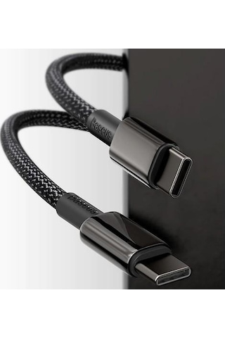 Baseus TypeC TypeC 100W Hızlı Şarj USB Kablo 1mt CATGD-01
