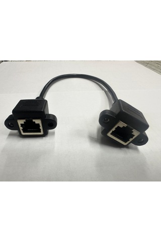Montaj Tipi Rj45 Birleştirici 30 Cm Dişi Dişi Rj45 Kablo