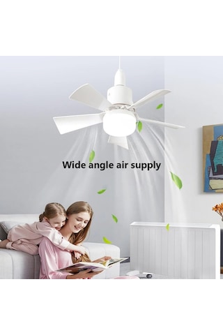 82 Watt Vantilatör 3 Kademe Hız Dimmerli 3 Renk Led Işık Cata Karayel Kumandalı Fan Torch Led Ampul Çok Renkli
