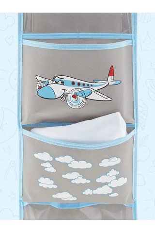 Okkey Anaokulu İçin Dolaplarda Cepler 74678669 Gri