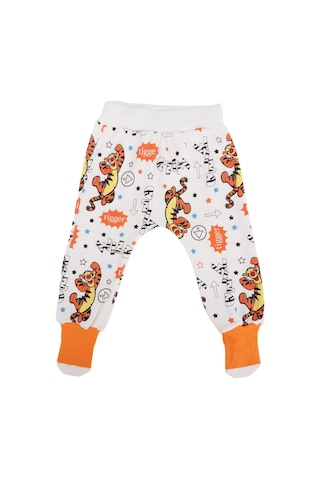 Bebelop Tiger Baskılı Çoraplı Pijama Altı 001