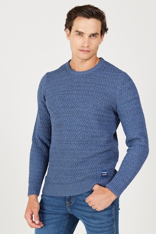 Wrangler Erkek Kazak W232580410 Lacivert