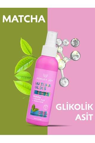 Ashley Joy Matcha Gloss Glikolik Asit İçeren Işıltı Ve Parlaklık Veren Durulanmayan Saç Bakım Sütü 150 ML