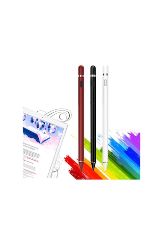 Xindoker Elastik Bakır Uçlu Dijital Kalem - İos/android/windows Uyumlu, Hassas Çizim Ve Yazma, 30 Dakika Otomatik Kapatma, Gümüş