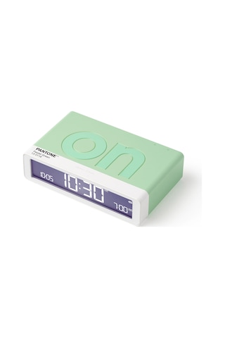 Lexon X Pantone Flip Klasik Şarj Edilebilir Alarm Saat Mint