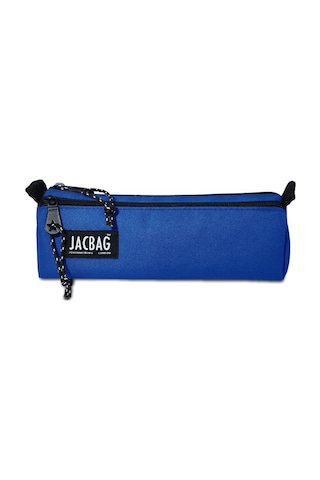 Jacbag Dual Prime İki Bölmeli Üçgen Saks Mavi Erkek Çocuk Kalem Çantası Çok RENKLİ