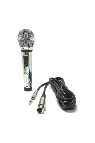 Pawer Pw-102 Profesyonel Kablolu Mikrofon Metal Kasa