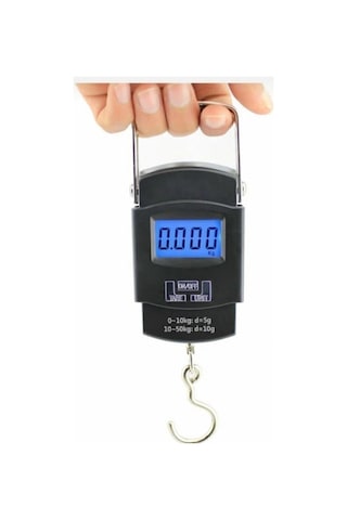 Dinamic Elektronik Dijital El Kantarı 50 Kg Terazi Tartı 10 Gr Hassasiyet Dinamic