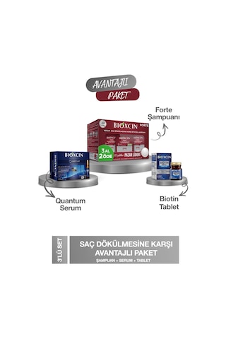 Forte Saç Dökülmesin Karşı Avantajlı Paket