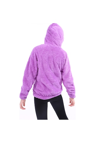 Toontoy Kız Çocuk Nakışlı Sweatshirt Gri