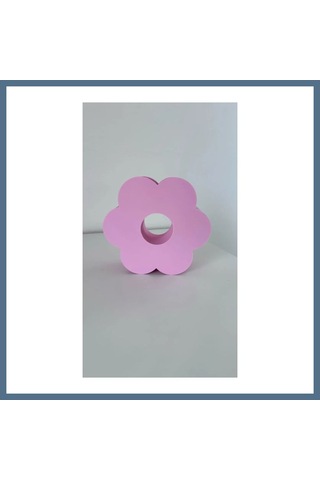Buradabulabilirsin 3d Baskı Çiçek Formlu Vazo Sakura Çiçeği Şeklinde Dekoratif Modern Çiçek Vazosu Pembe Bbz