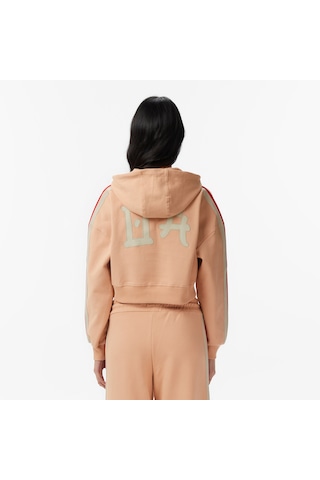 United4 Unıted4 Regular Fit Kadın Pembe Sweatshirt Furry Pembe