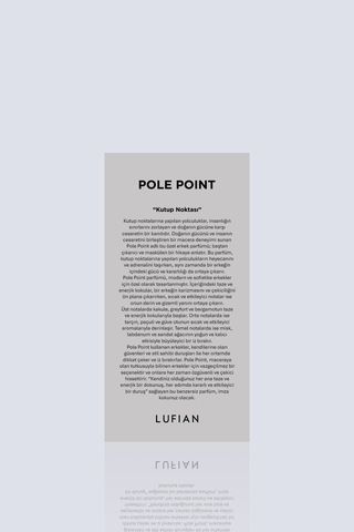 Lufian Pole Point Erkek Parfüm EDP 100 ML