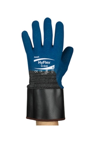 Ansell Hyflex 11-948 Kesilme Dirençli Yağ Tutmaz Iş Eldiveni
